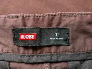 Pantalones Talla 31 Marrones de Globe