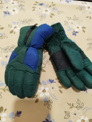 Guantes de invierno con cremallera