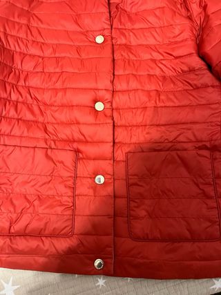 Plumas reversible Pedro del Hierro oro/rojo