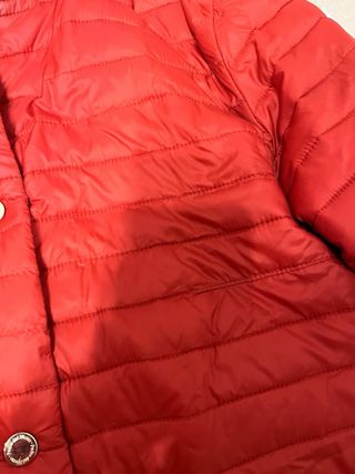 Plumas reversible Pedro del Hierro oro/rojo
