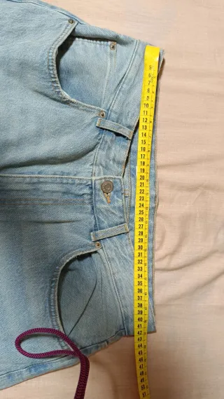 Pantalón cargo vaquero ancho