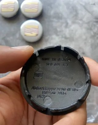 4 TAPAS RUEDA LLANTA SEAT LEON MK1 IBIZA 6L CUPRA