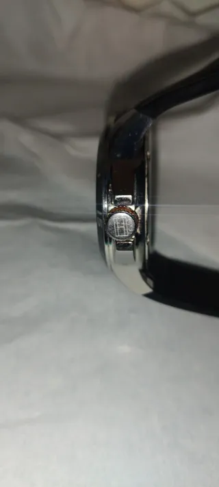 Reloj Tommy Hilfiger Negro Naranja