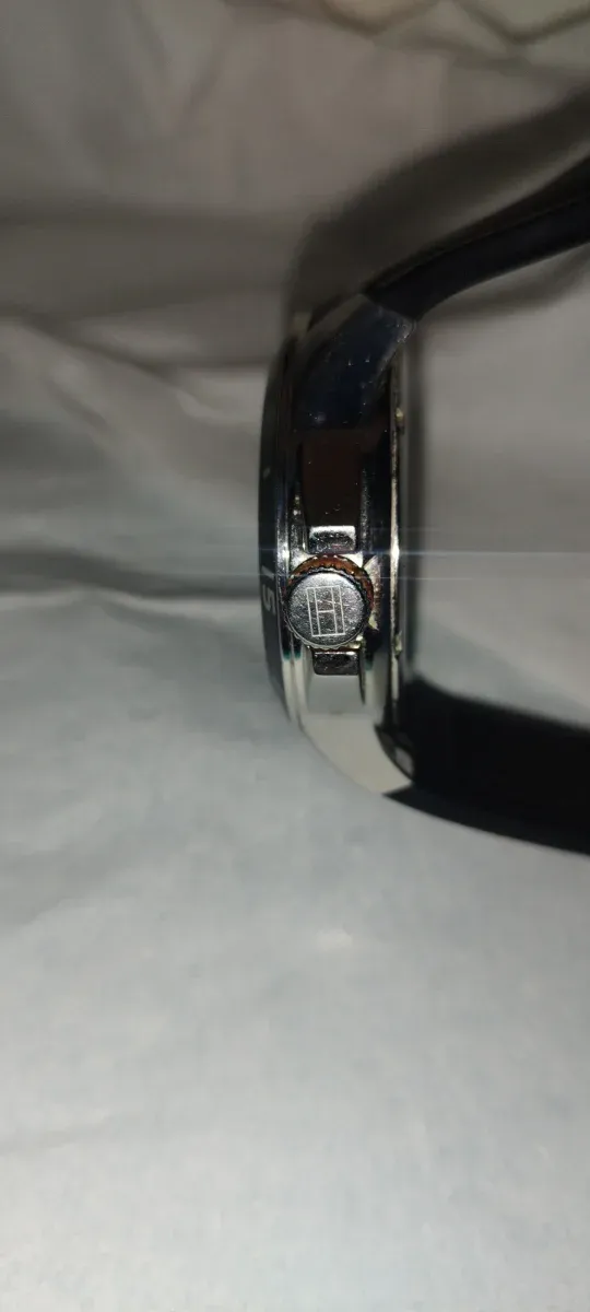 Reloj Tommy Hilfiger Negro Naranja