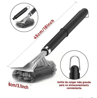 Cepillo de limpieza para parrilla