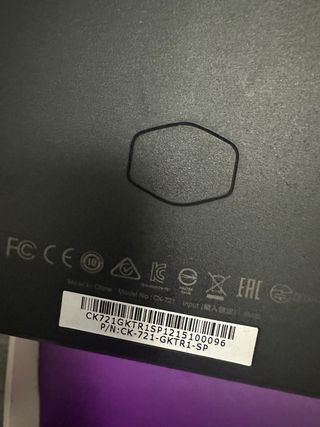 Teclado Cooler Master CK Inalámbrico RGB