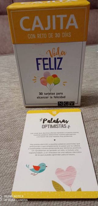 Cajita Reto 30 Días Vida Feliz NGV