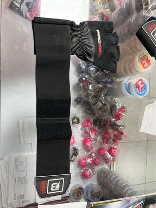 Guantes fitness BRUISER - negros