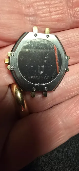 Orologio Universal Geneve Nero/Oro