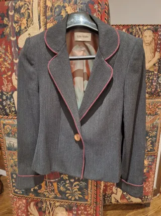 Americana corta vintage Elisa Rivero