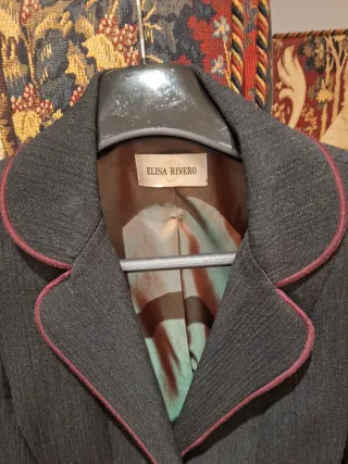 Americana corta vintage Elisa Rivero