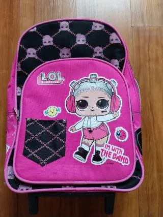 Trolley LOL Surprise Originale Rosa/Nero