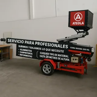 Servicio de plataforma elevadora