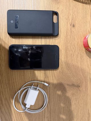 iPhone 17 Plus Negro + Funda Batería y Cargador