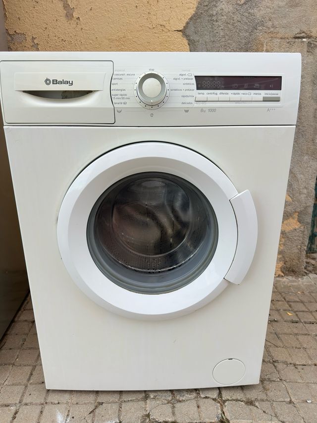 Lavadora Balay 6kg 1000rpm