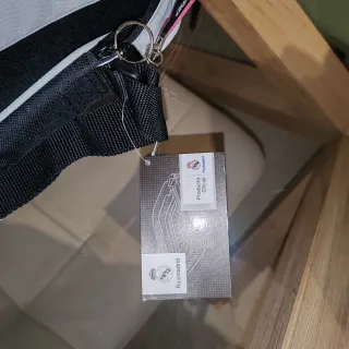 Maletín Carpetas Real Madrid Blanco y Negro