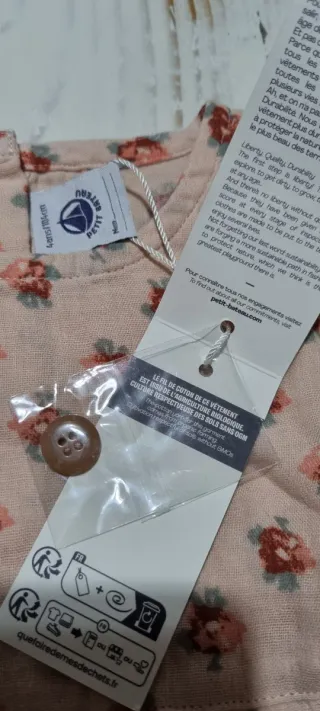 Abito bambina Petit Bateau 4 anni