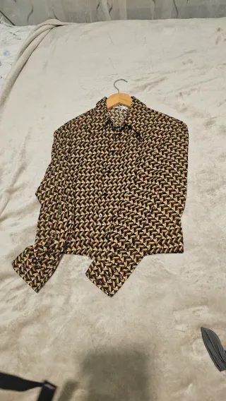 Conjunto Blusa y Pantalón Estampado