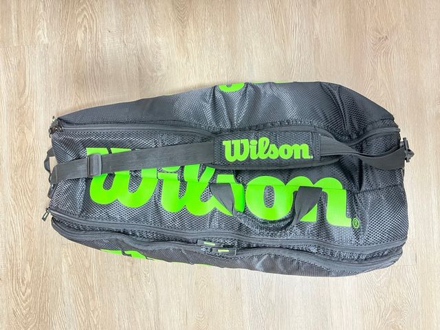Raquetero Wilson Negro 6 Raquetas