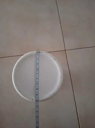 Vaso Ceramica Bianco