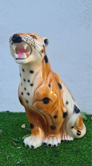 Figura Puma Porcelana Años 70