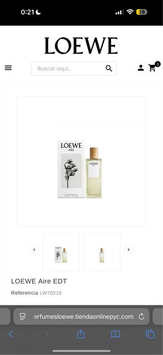 LOEWE Aire EDT Perfume 150ml