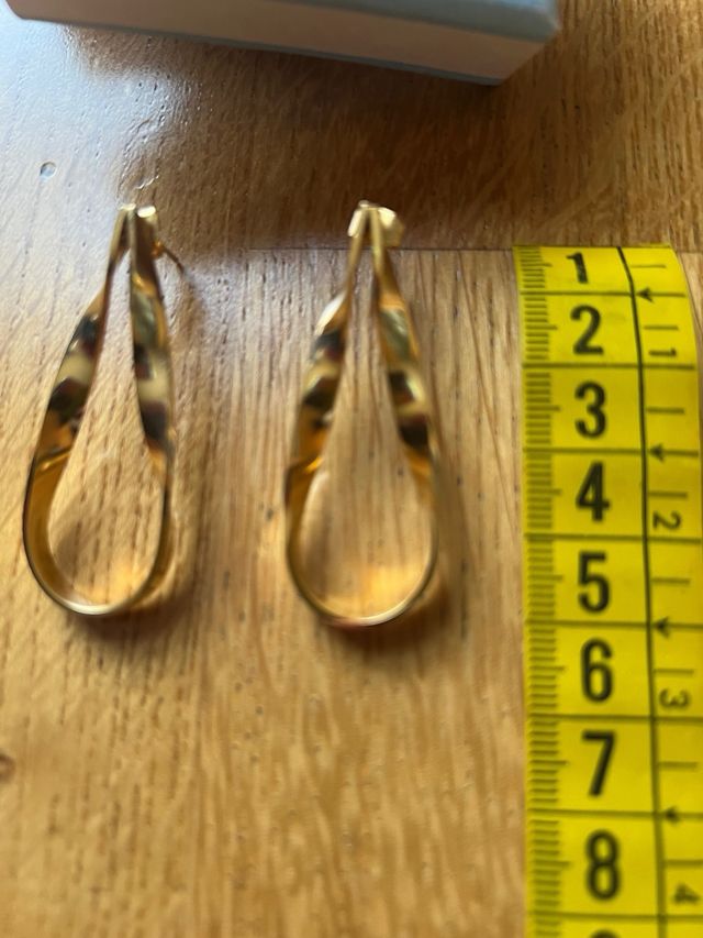 Pendientes dorados Luxenter