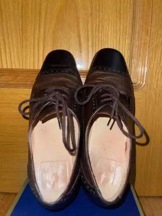 Elegantes zapatos de mujer 2 tonos