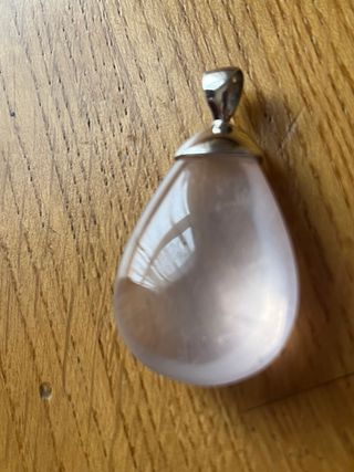 Colgante Cuarzo Rosa Luxenter