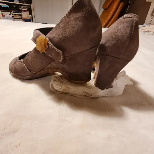 Zapatos Clarks Talla 38 Ante Marrón