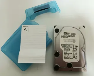 Adaptador SATA a USB+ Disco duro interno