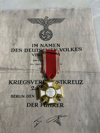 Medalla alemana Cruz de Hierro