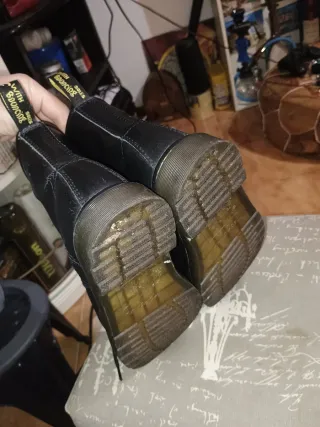 Dr. Martens Scarpe Nere Stivaletti