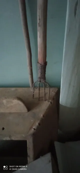 Varias herramientas de pesca