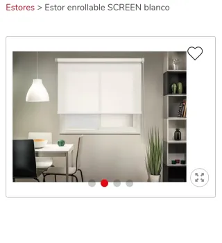 Estor Screen 120x250cm nuevo