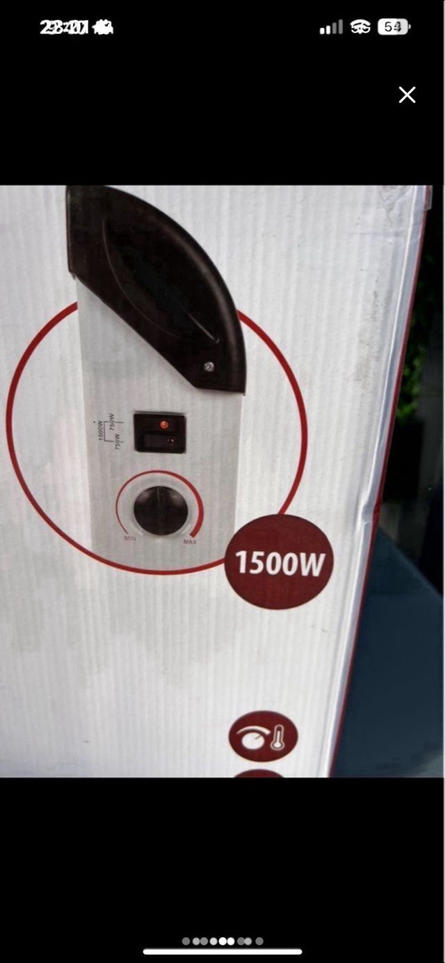 Calefactor Tristar Blanco Nuevo