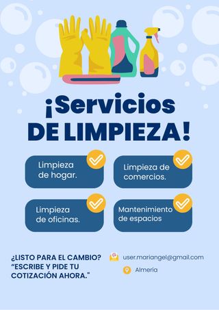 Servicios de limpieza