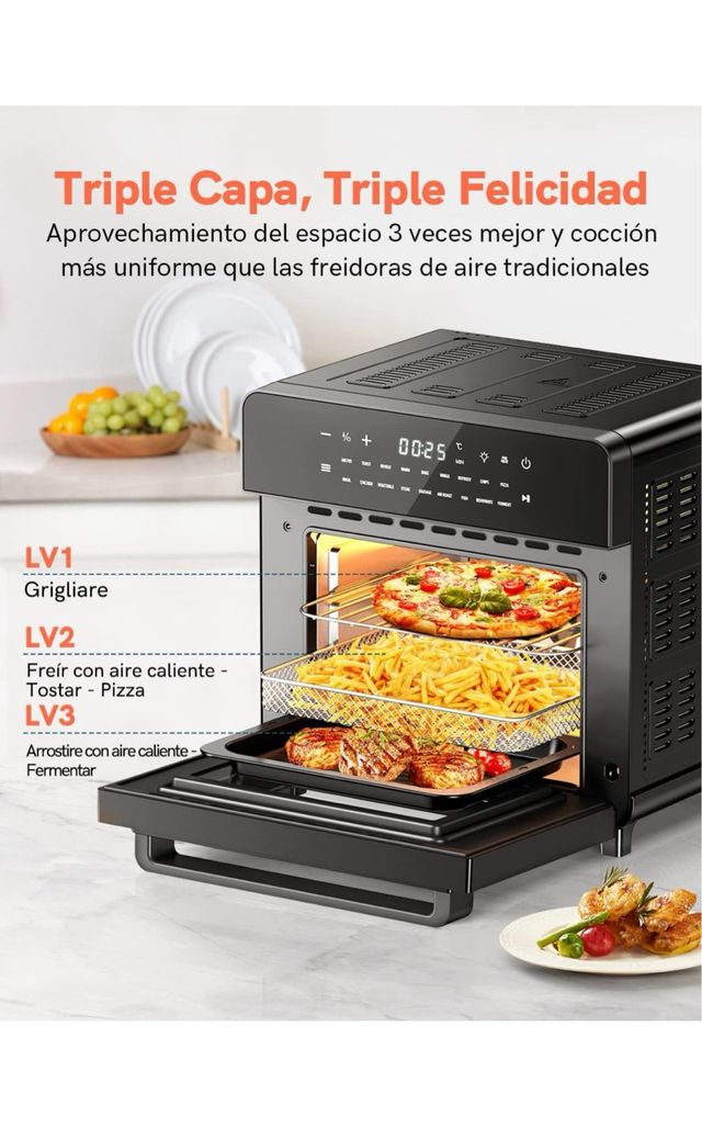 Freidora de aire nueva 15L