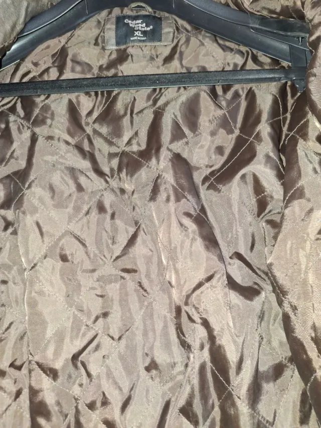 Chaqueta chico marrón