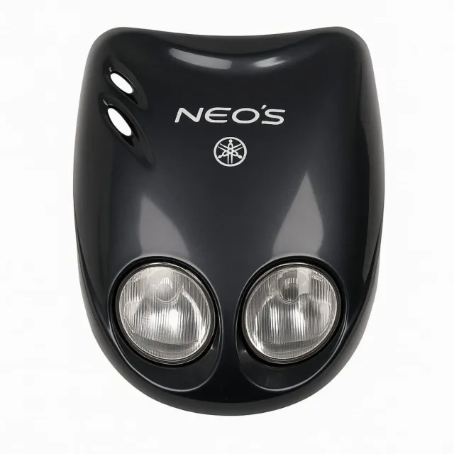 Frontal Yamaha Neo’s con doble faro – Negro brilla