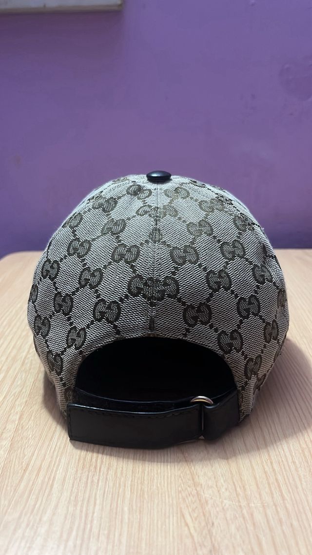 Gorra Gucci GG Beige y Marrón