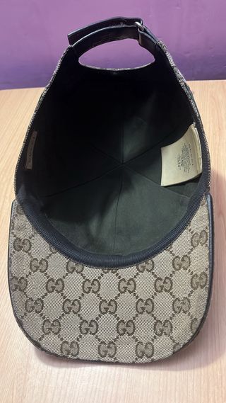 Gorra Gucci GG Beige y Marrón