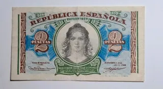 2 Pesetas 1937 Serie B476