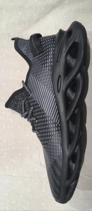 Zapatillas deportivas hombre negras y grises