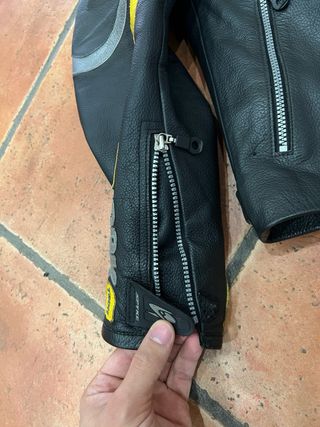 Giubbotto Biker SPK Tech Nero Giallo