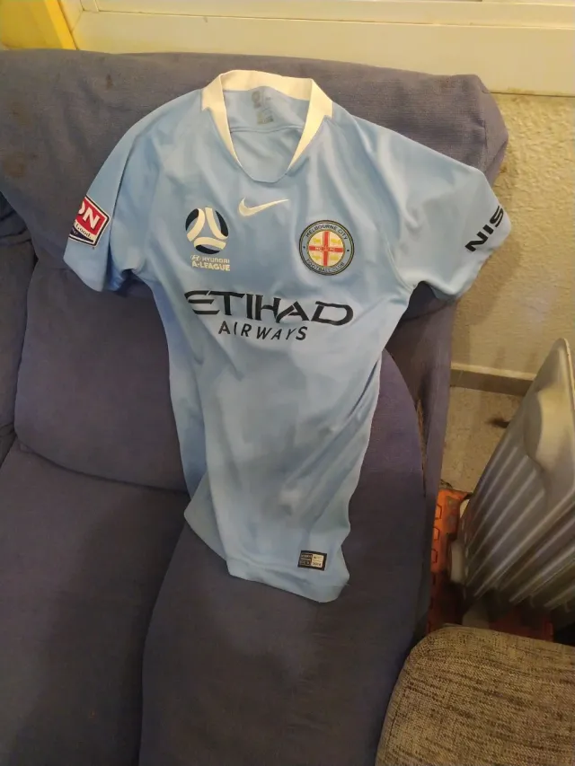 Camiseta Fútbol Melbourne City Nike Azul