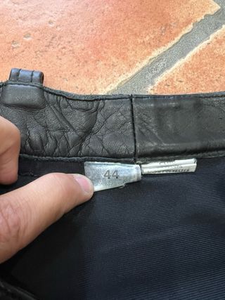 Pantaloni in pelle Daytona neri