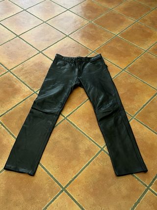 Pantaloni in pelle Daytona neri