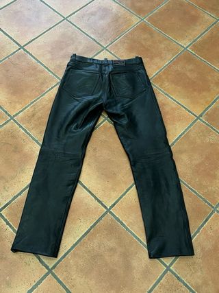 Pantaloni in pelle Daytona neri
