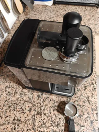 Cafetera Espresso BioloMix Acero Inoxidable